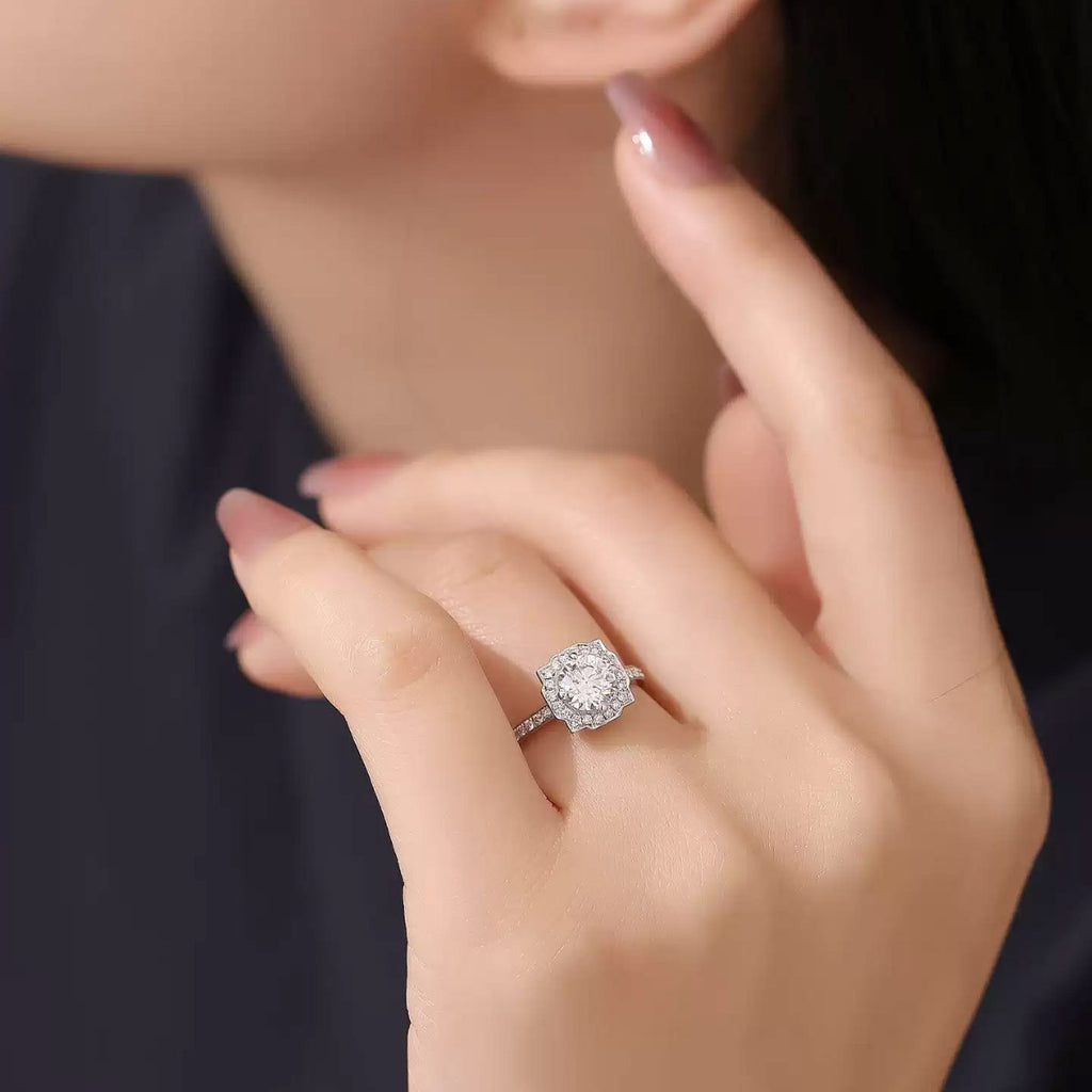 1 Karat Full Diamond Proposal Ring