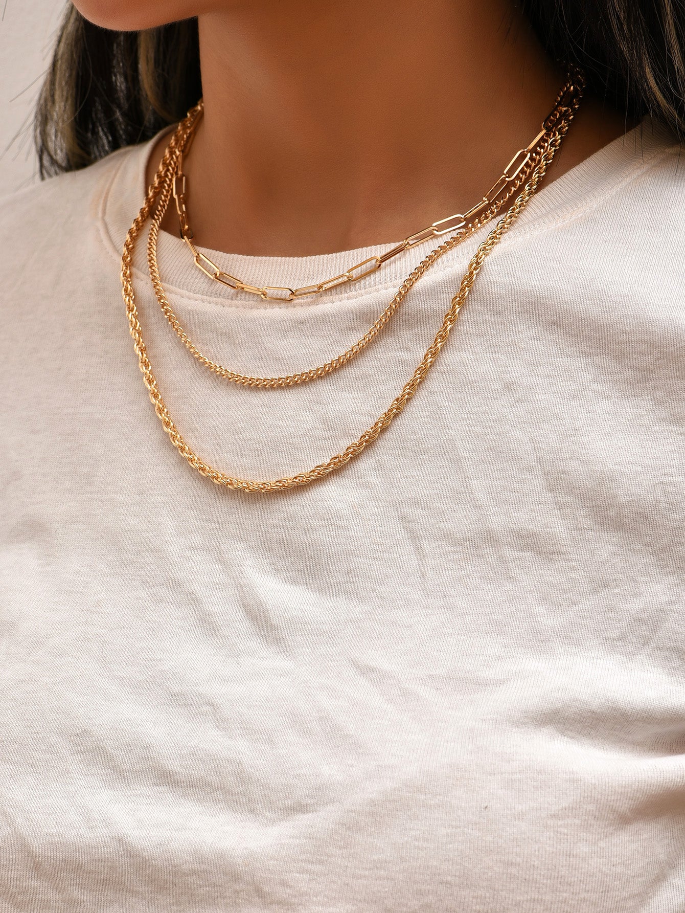 Multi-Layer Asymmetric Earrings