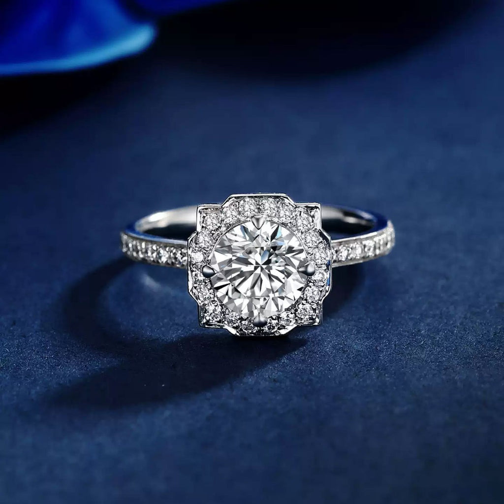 1 Karat Full Diamond Proposal Ring