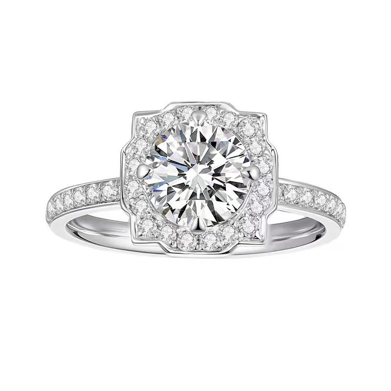 1 Karat Full Diamond Proposal Ring