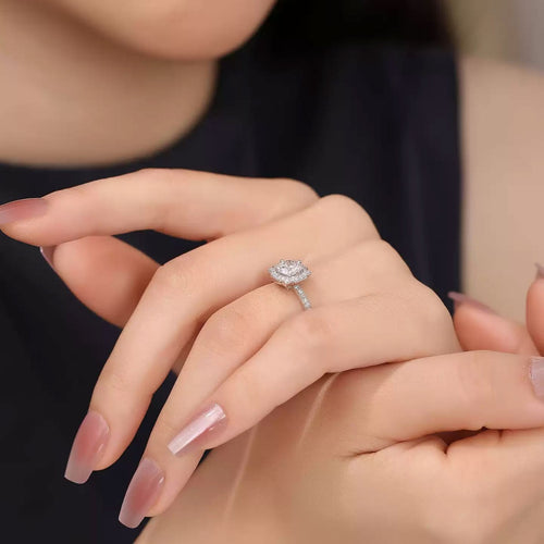 1 Karat Full Diamond Proposal Ring