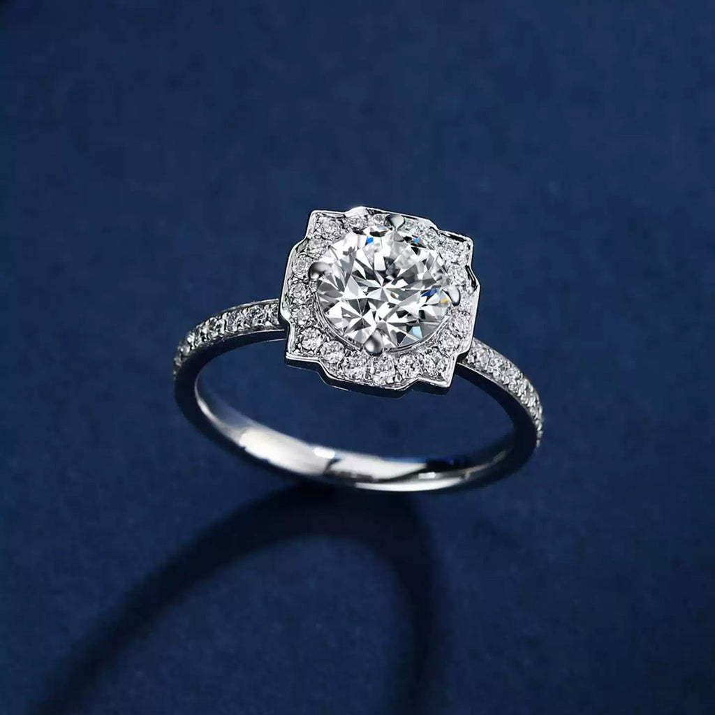 1 Karat Full Diamond Proposal Ring